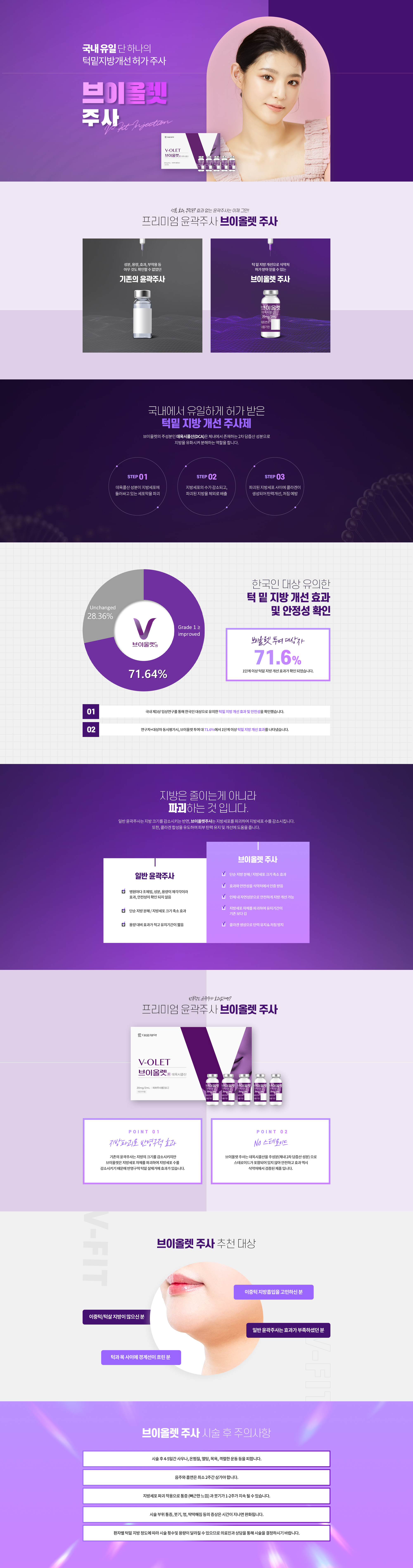 브이올렛주사